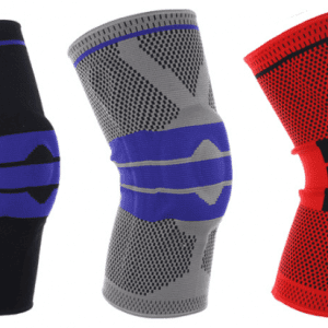 Compression knee support
