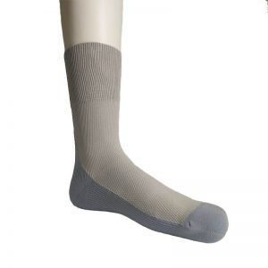 Low compression non-binding diabetic socks