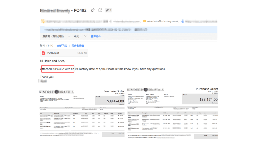 Case study maternity compression socks reorders