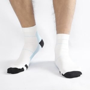 Ankle high compression socks