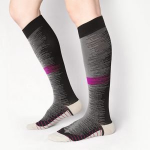 Knee high compression socks