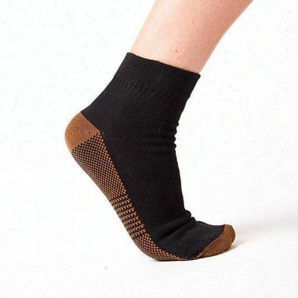copper running socks