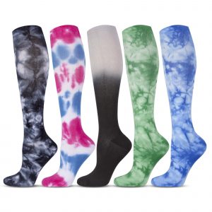 max compression socks tie dye