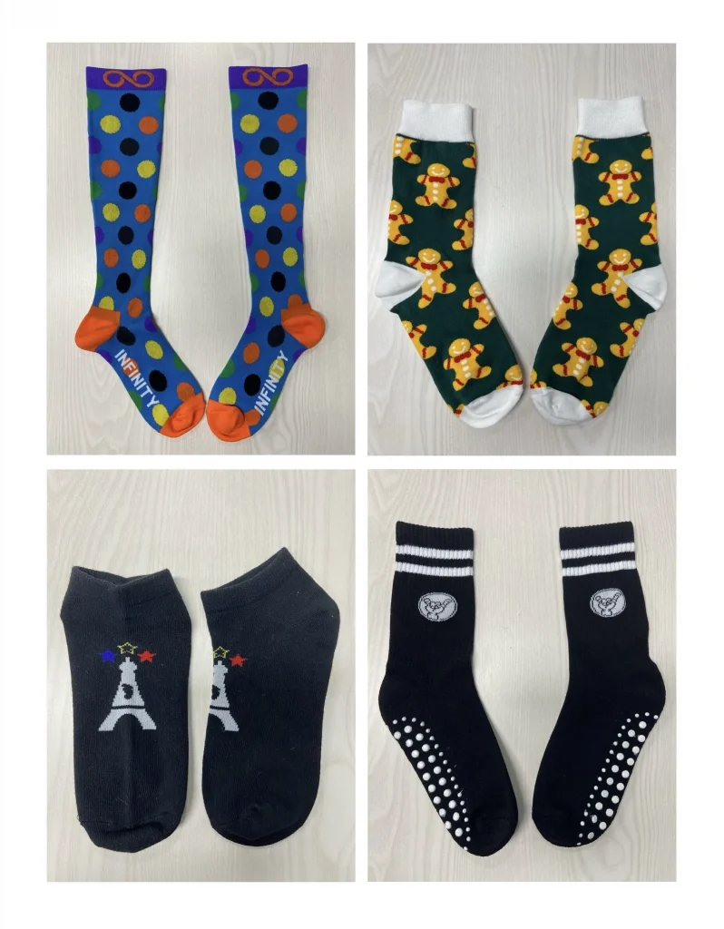 jacquard socks