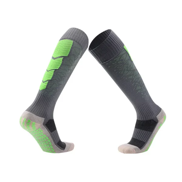 non slip custom design football grip socks