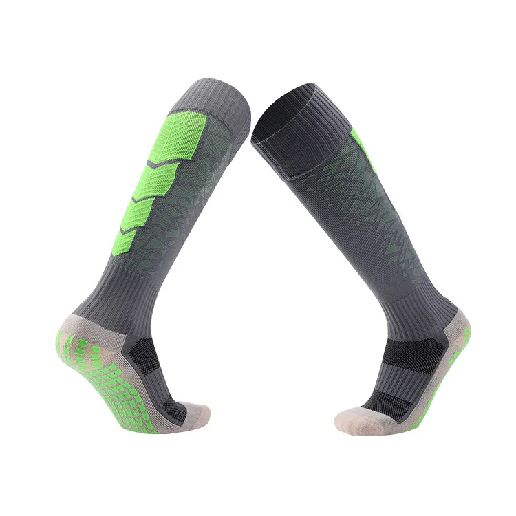 non slip custom design football grip socks