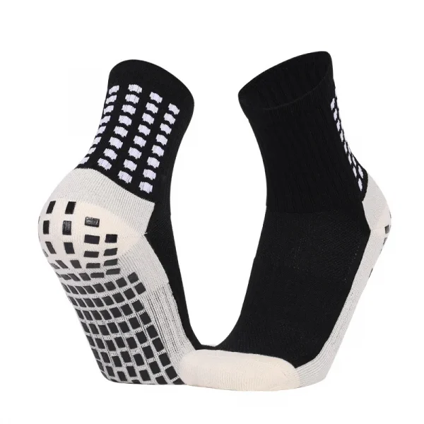 colorful football athletic skid sports grip socks
