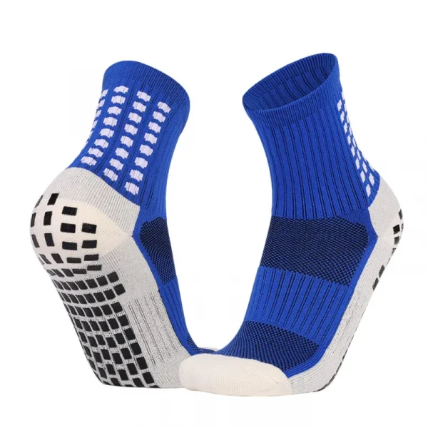 colorful football athletic skid sports grip socks