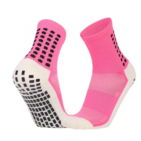 colorful football athletic skid sports grip socks