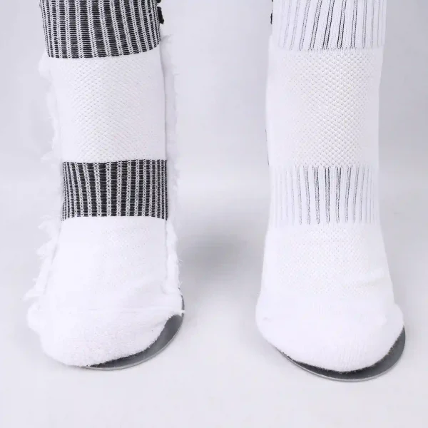 custom football grip socks with shin pad
