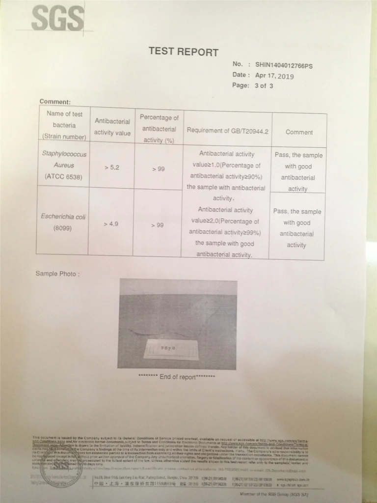 antibacterial testing