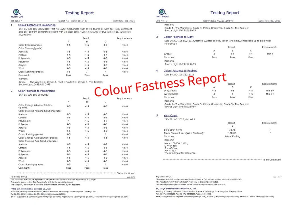 sock color fastness report (1)
