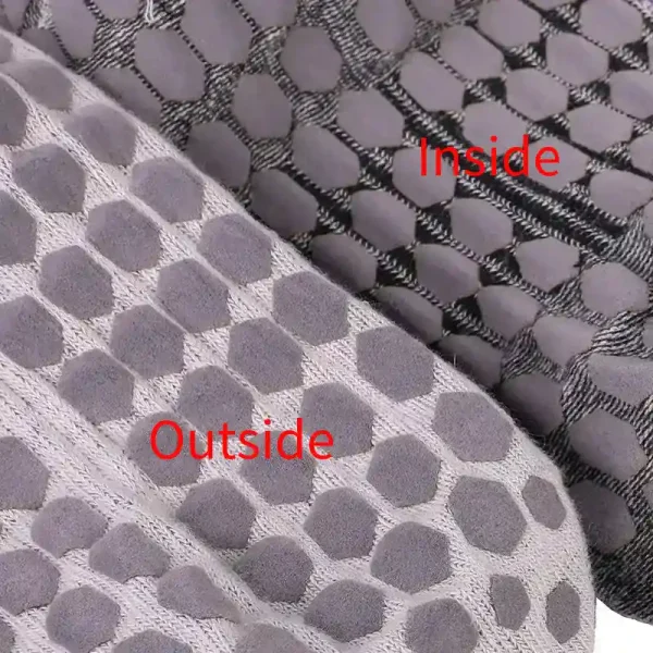 double sided flocked grip socks