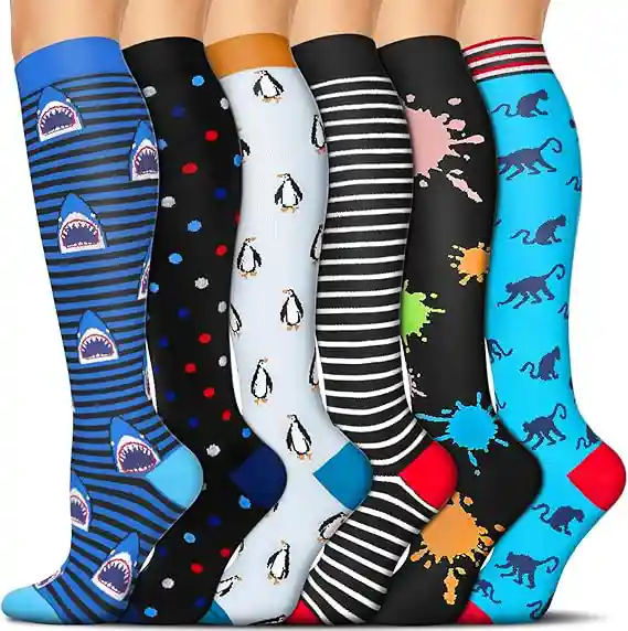 custom fashion compression socks