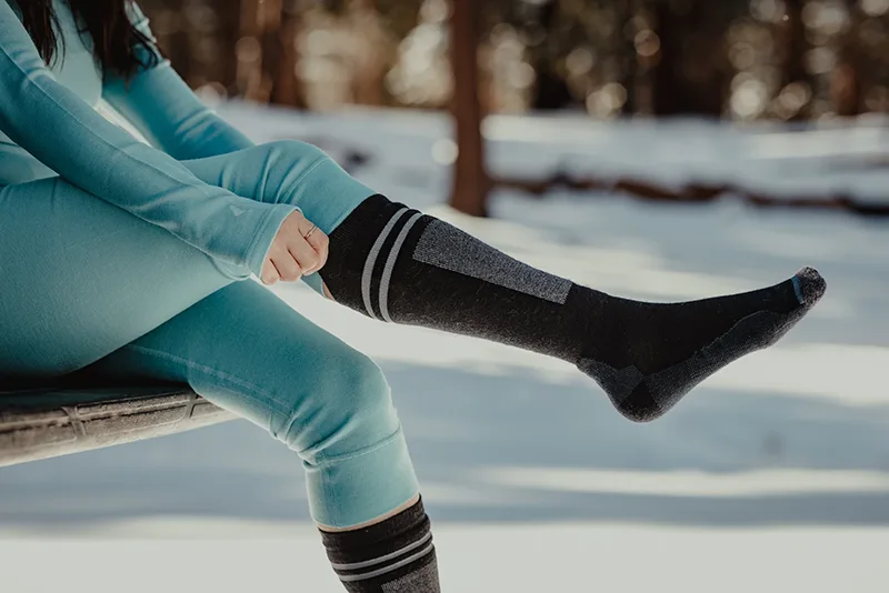 warm merino wool socks