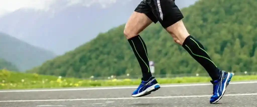 running compression socks
