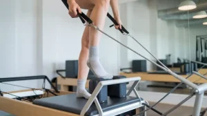 wear socks to do pilate