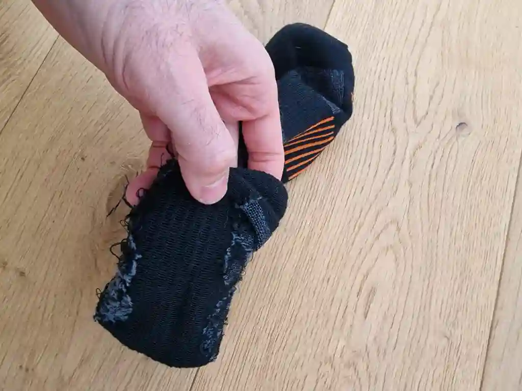 socks impact absorption