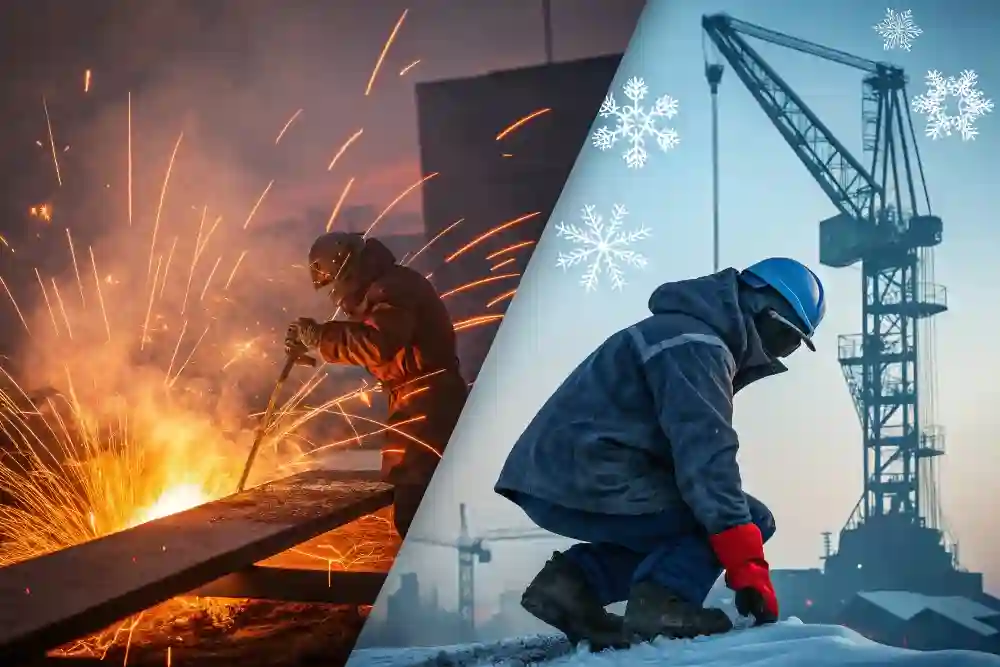 work socks for hot or cold conditions