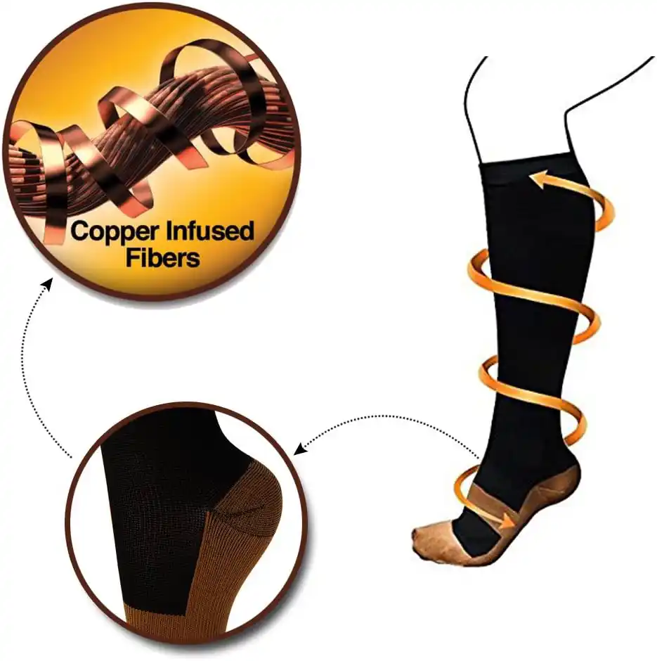 copper compression socks