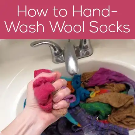 hand wash wool socks