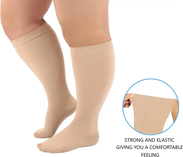 plus size compression socks