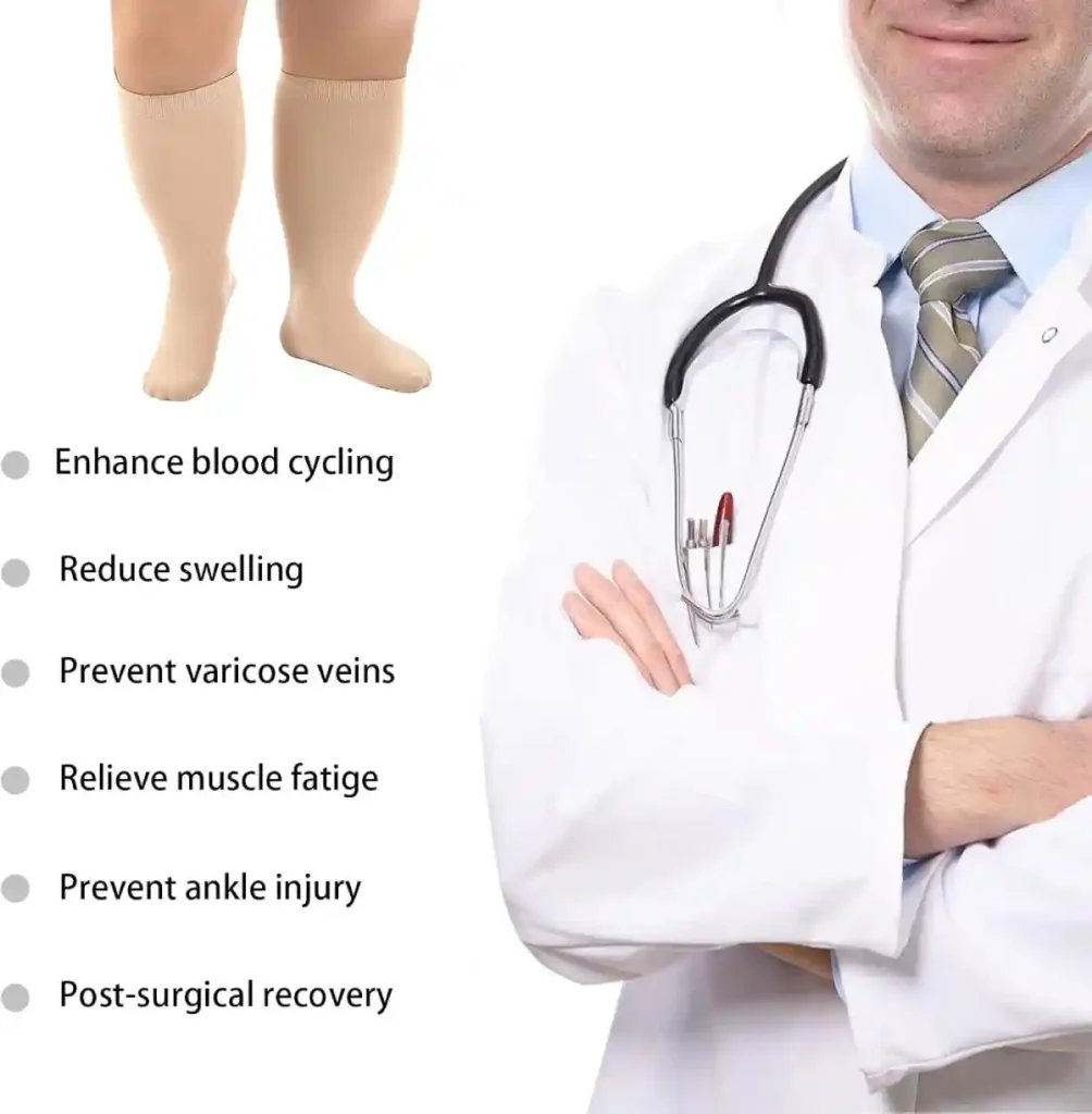 plus size compression socks