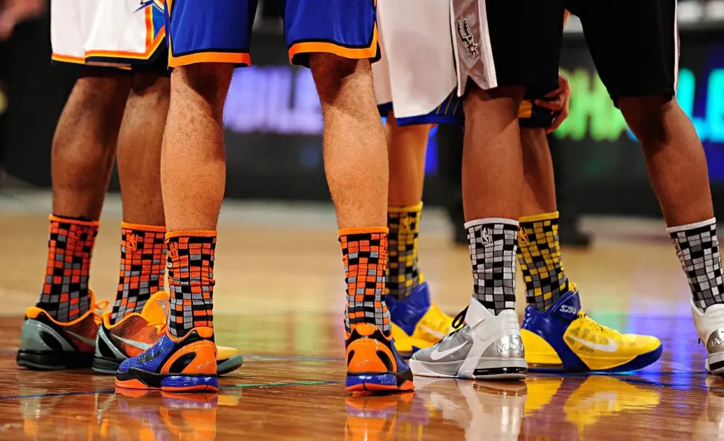 basketball socks.