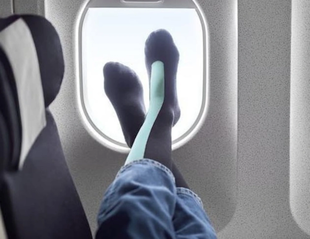 compression socks for flying.