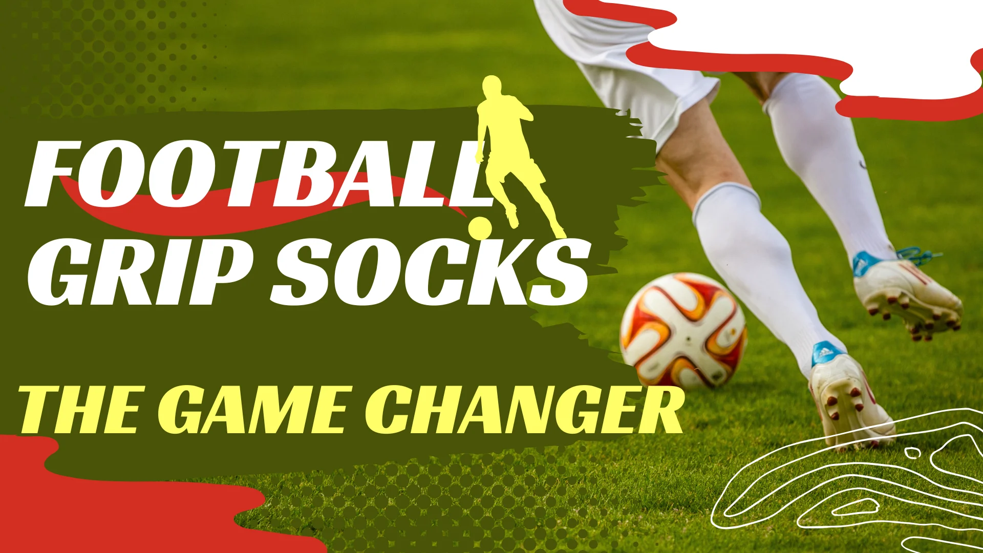 custom football grip socks