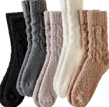 fuzzy socks 3.