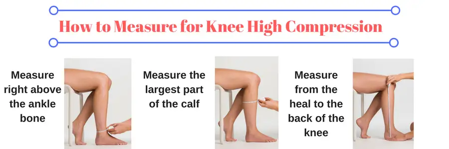 how to measeure compression stockings
