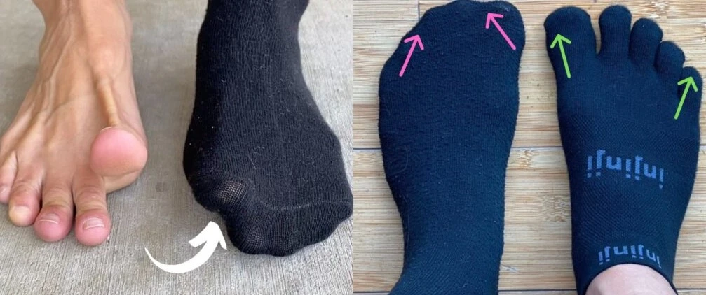 toe socks 3.