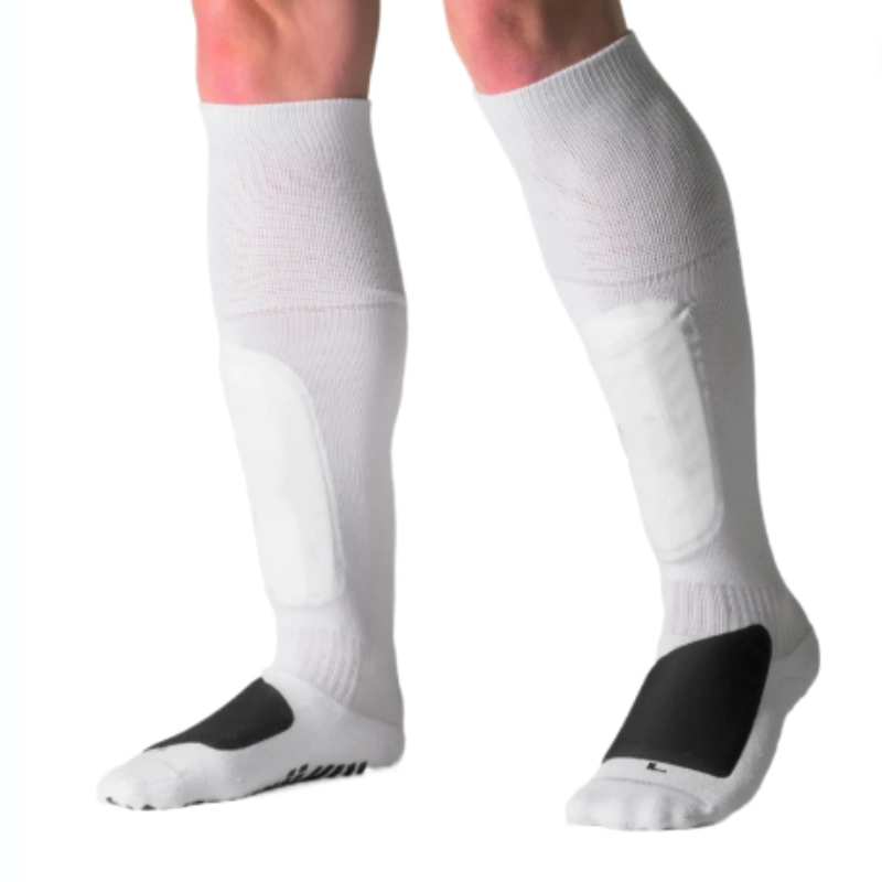 calf sleeves with shin guard pocket