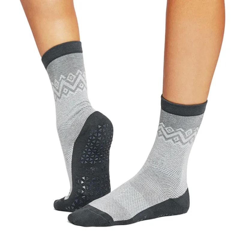 crew non slip studio grip socks