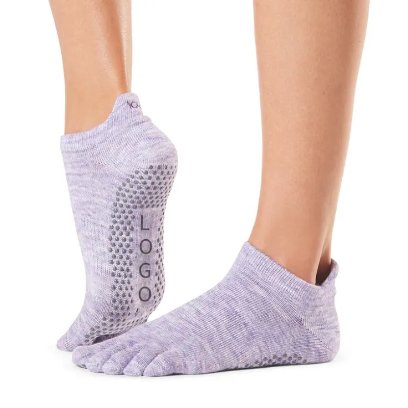 five toe grip ankle yoga socks