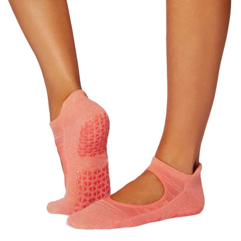 grip enhanced barre socks