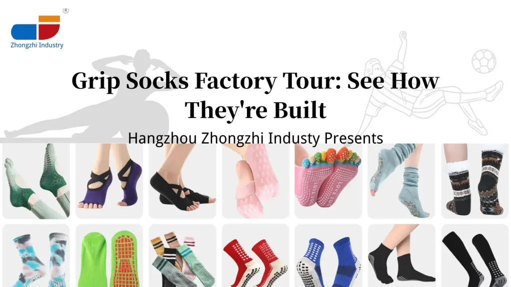 grip socks factory tour see how they're built