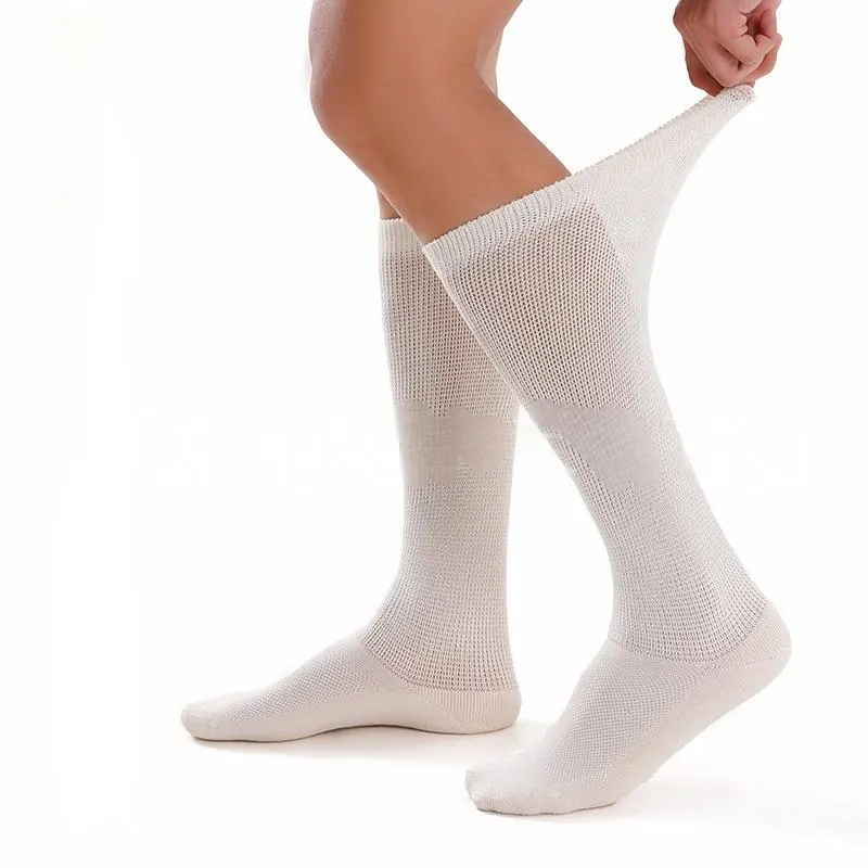 non binding cotton crew socks