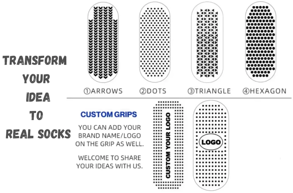 custom football grip socks options.webp