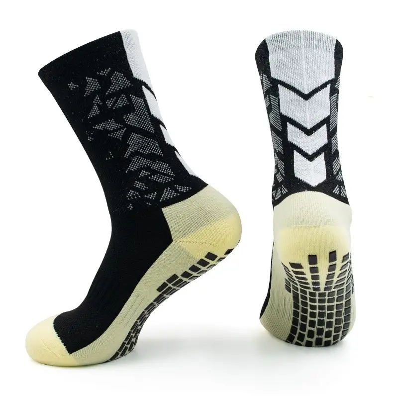 custom grip socks football crew