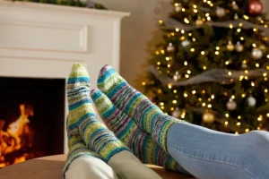 jacquard socks 1