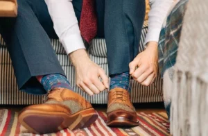 men's dress socks.