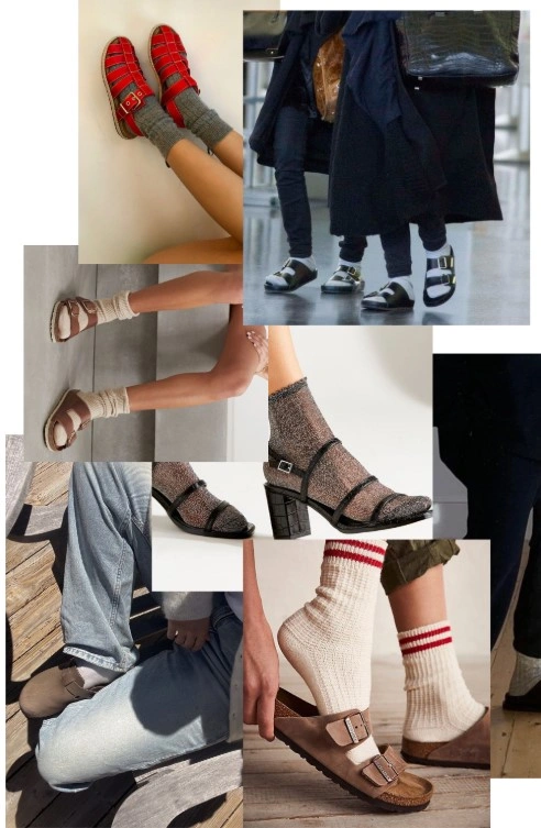 socks and sandals 4.
