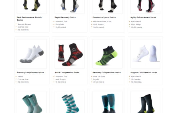 Types of compression socks for different occasions use showing on max hosiery website