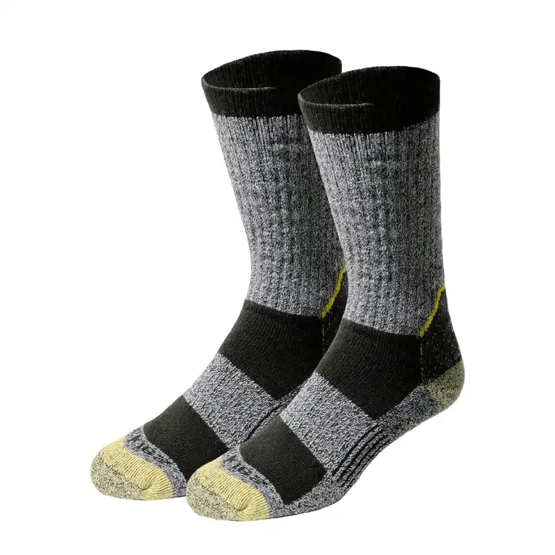 Reinforced Toe Safety Sock with durable construction and added protection for work environments.