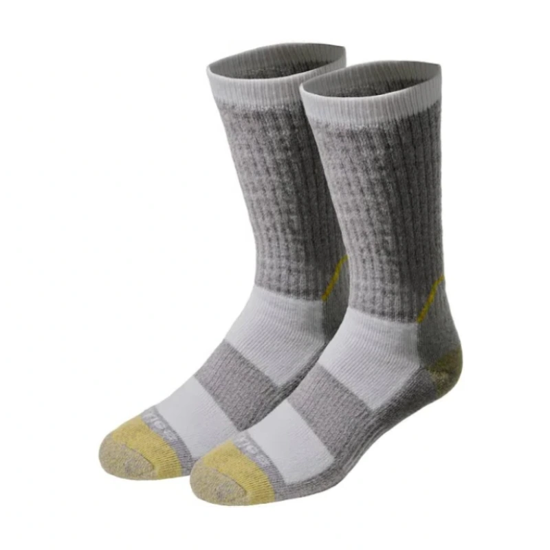 High-density wear-resist sock with reinforced areas for durability and long-lasting performance.