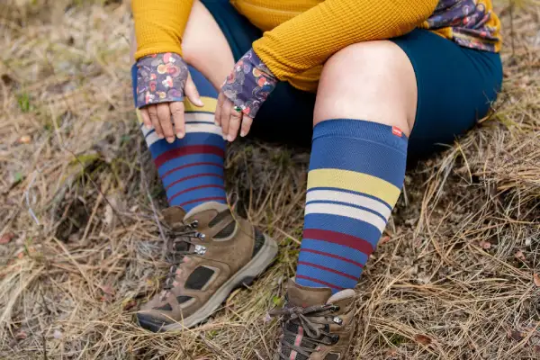 Wide calf compression socks 2