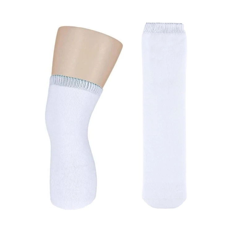 Below knee stump socks designed for comfort and cushioning around the residual limb