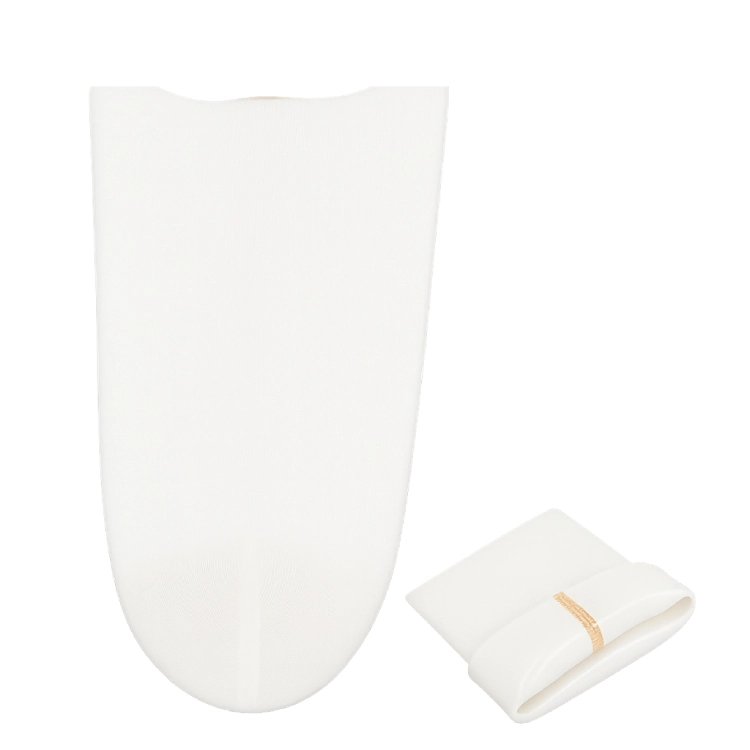 Silicone stump socks with smooth inner lining and seamless edges, designed for comfort and skin protection